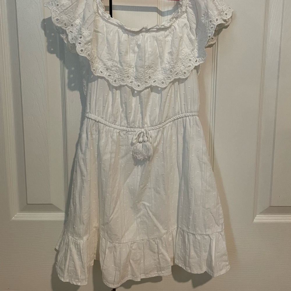 Girls white dress